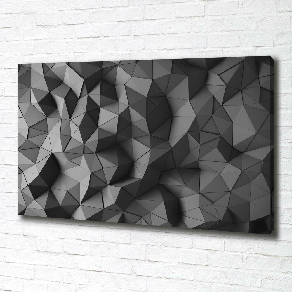 Canvas wall art Abstract 3D background