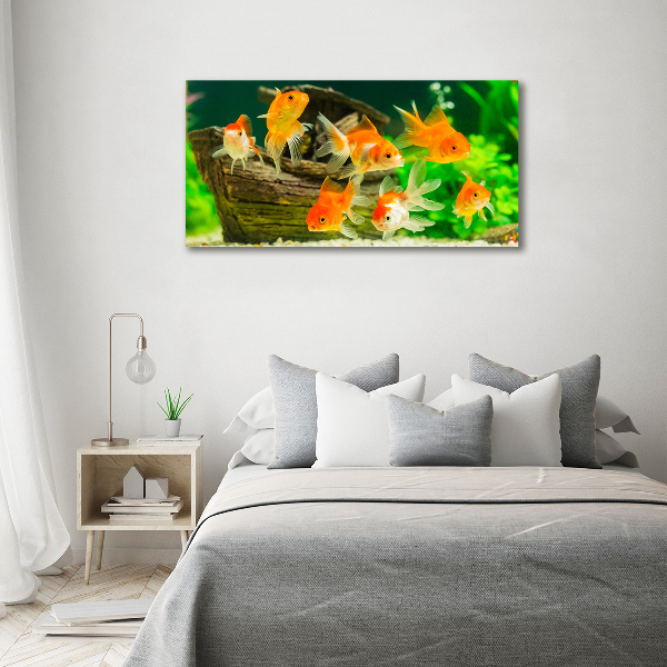 Canvas wall art Golden Fish