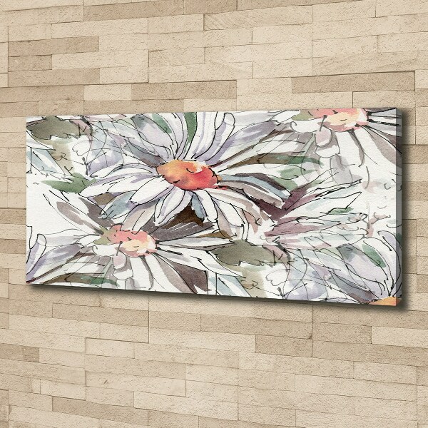 Canvas wall art Chamomile