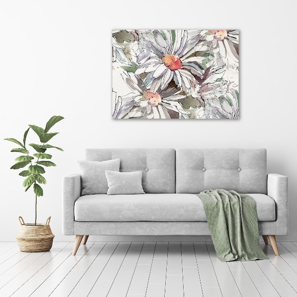 Canvas wall art Chamomile