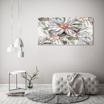 Canvas wall art Chamomile