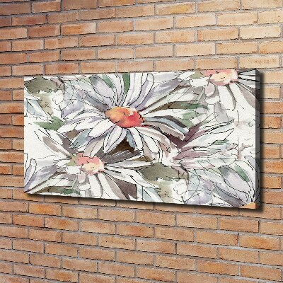 Canvas wall art Chamomile