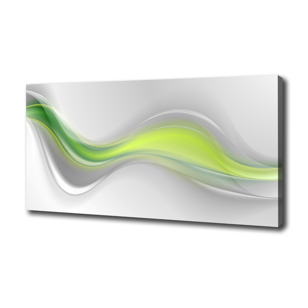 Canvas wall art Wave abstraction