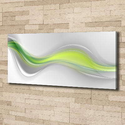 Canvas wall art Wave abstraction