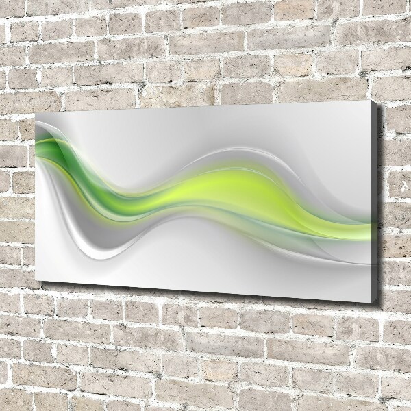 Canvas wall art Wave abstraction