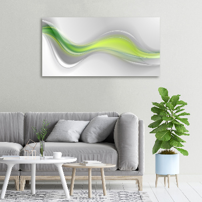 Canvas wall art Wave abstraction