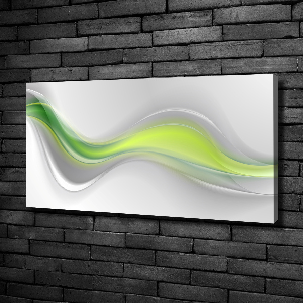 Canvas wall art Wave abstraction