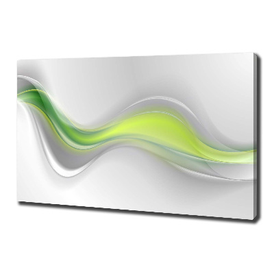 Canvas wall art Wave abstraction