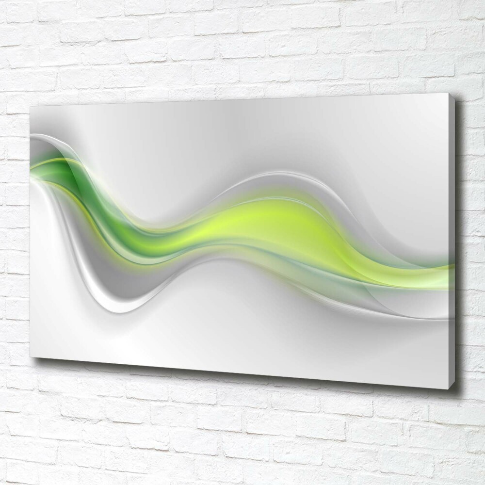 Canvas wall art Wave abstraction