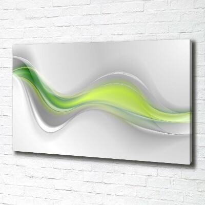 Canvas wall art Wave abstraction