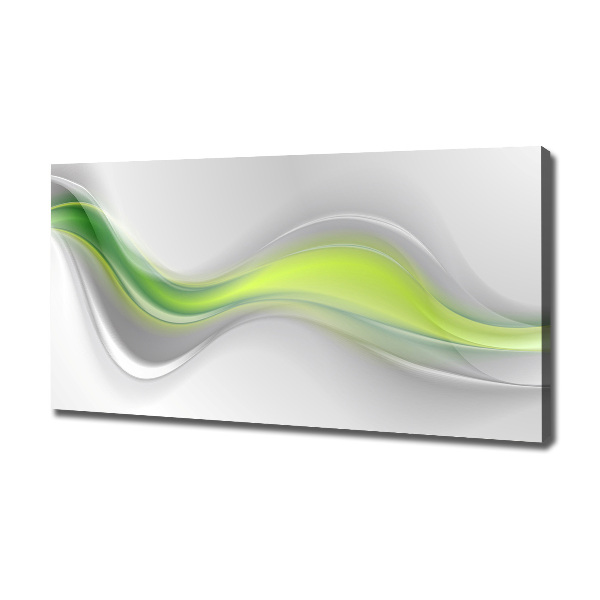 Canvas wall art Wave abstraction