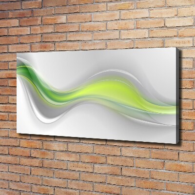 Canvas wall art Wave abstraction