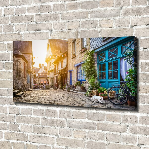 Canvas wall art Charming street