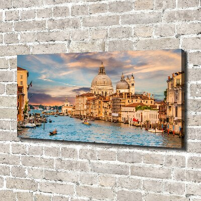 Canvas wall art Venice Italy