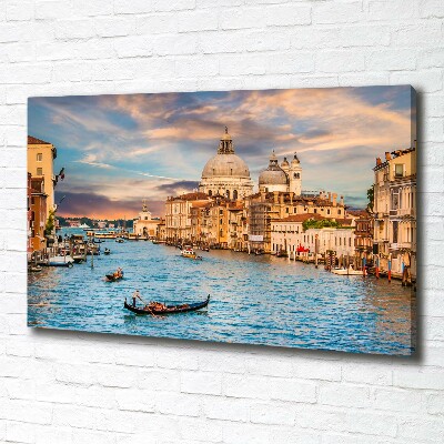 Canvas wall art Venice Italy