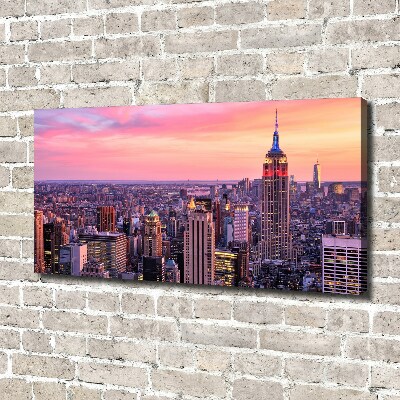 Canvas wall art New York West