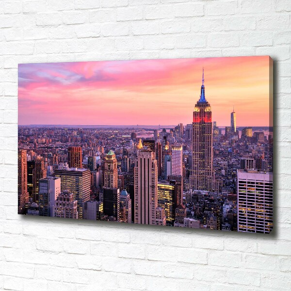 Canvas wall art New York West