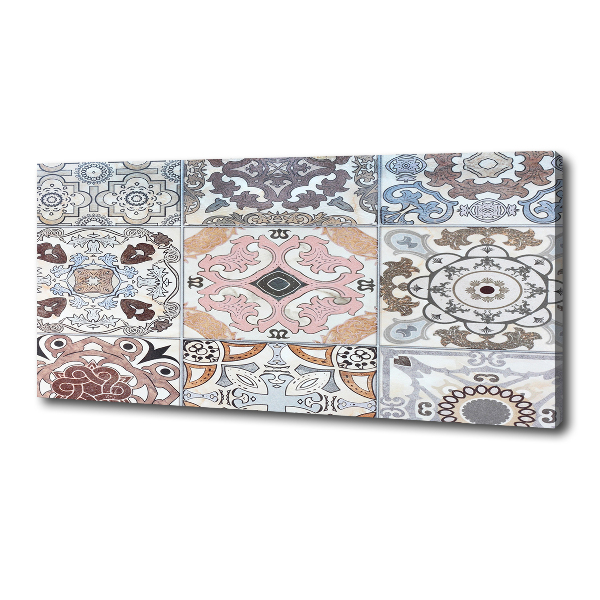 Canvas wall art Ceramic tiles