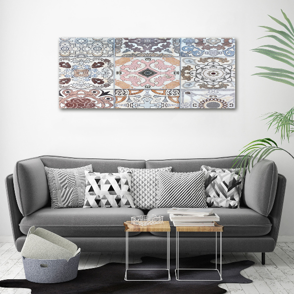 Canvas wall art Ceramic tiles