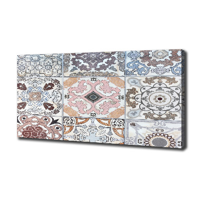 Canvas wall art Ceramic tiles