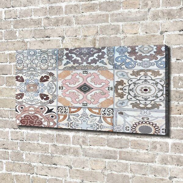 Canvas wall art Ceramic tiles