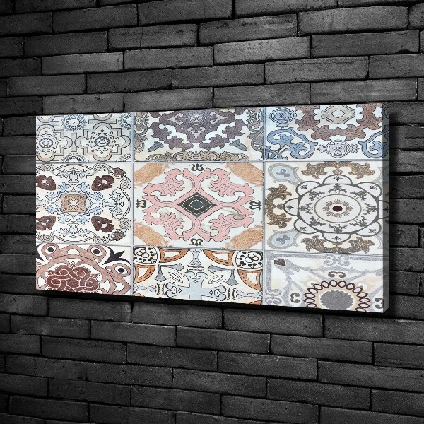 Canvas wall art Ceramic tiles