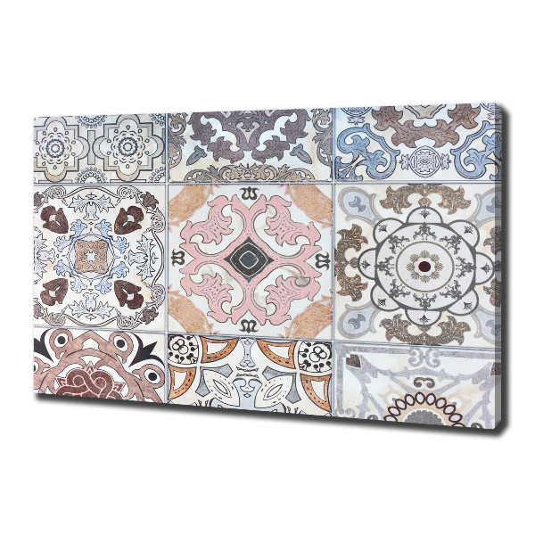 Canvas wall art Ceramic tiles