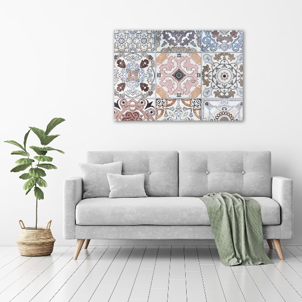 Canvas wall art Ceramic tiles