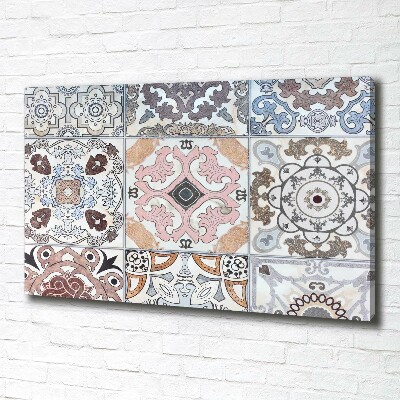 Canvas wall art Ceramic tiles