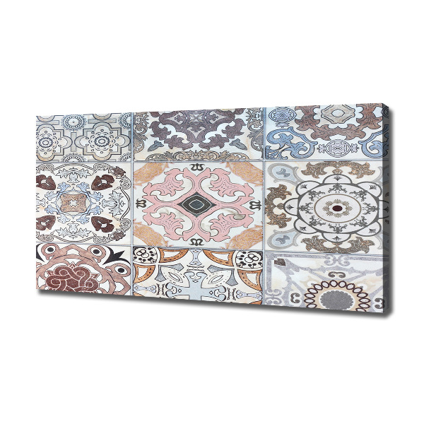 Canvas wall art Ceramic tiles