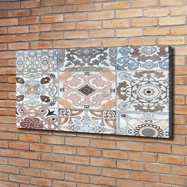 Canvas wall art Ceramic tiles