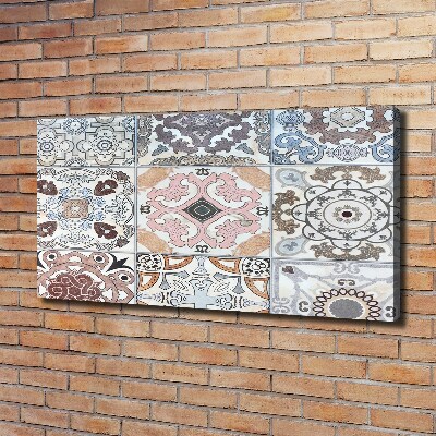 Canvas wall art Ceramic tiles