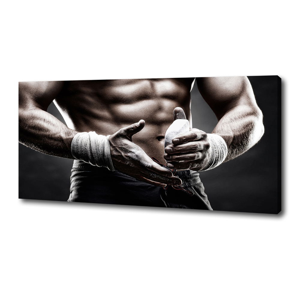 Canvas wall art Muscle structure