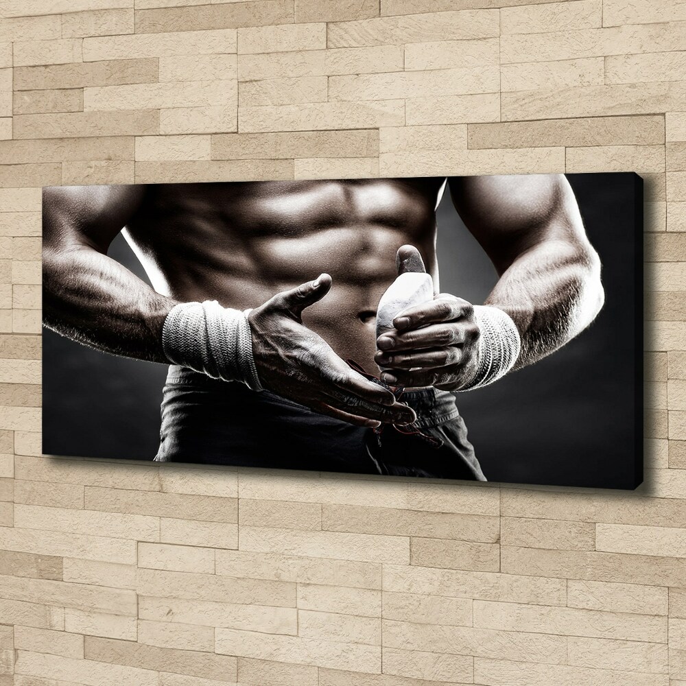 Canvas wall art Muscle structure