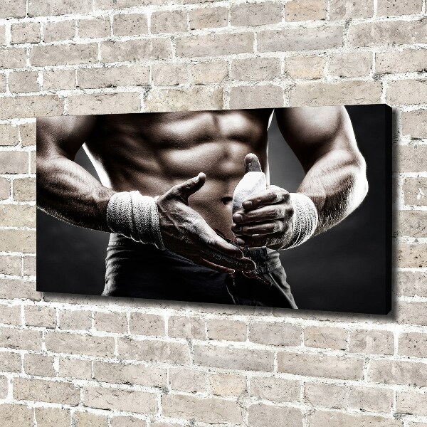 Canvas wall art Muscle structure