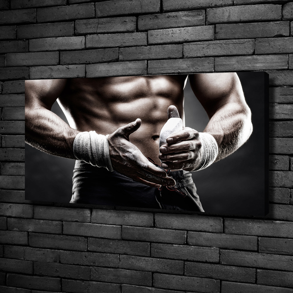 Canvas wall art Muscle structure