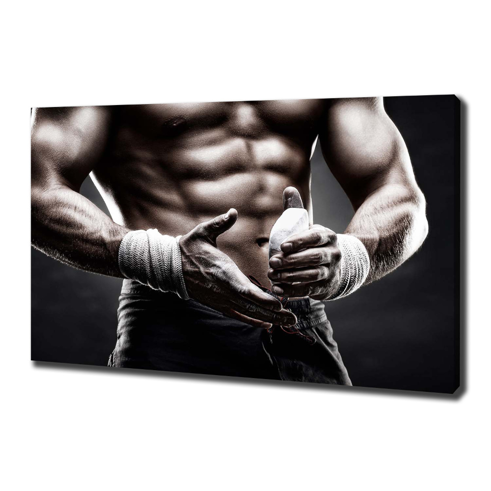 Canvas wall art Muscle structure