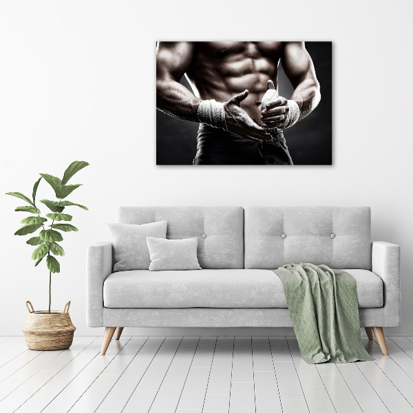 Canvas wall art Muscle structure