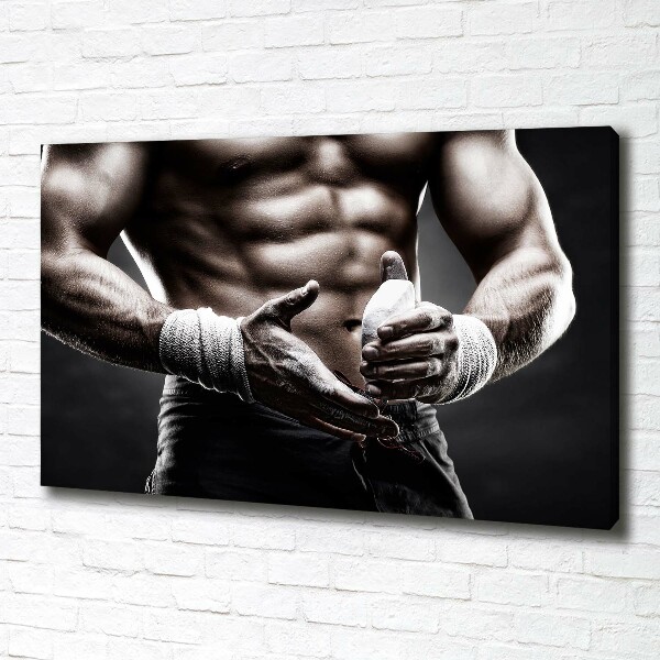 Canvas wall art Muscle structure