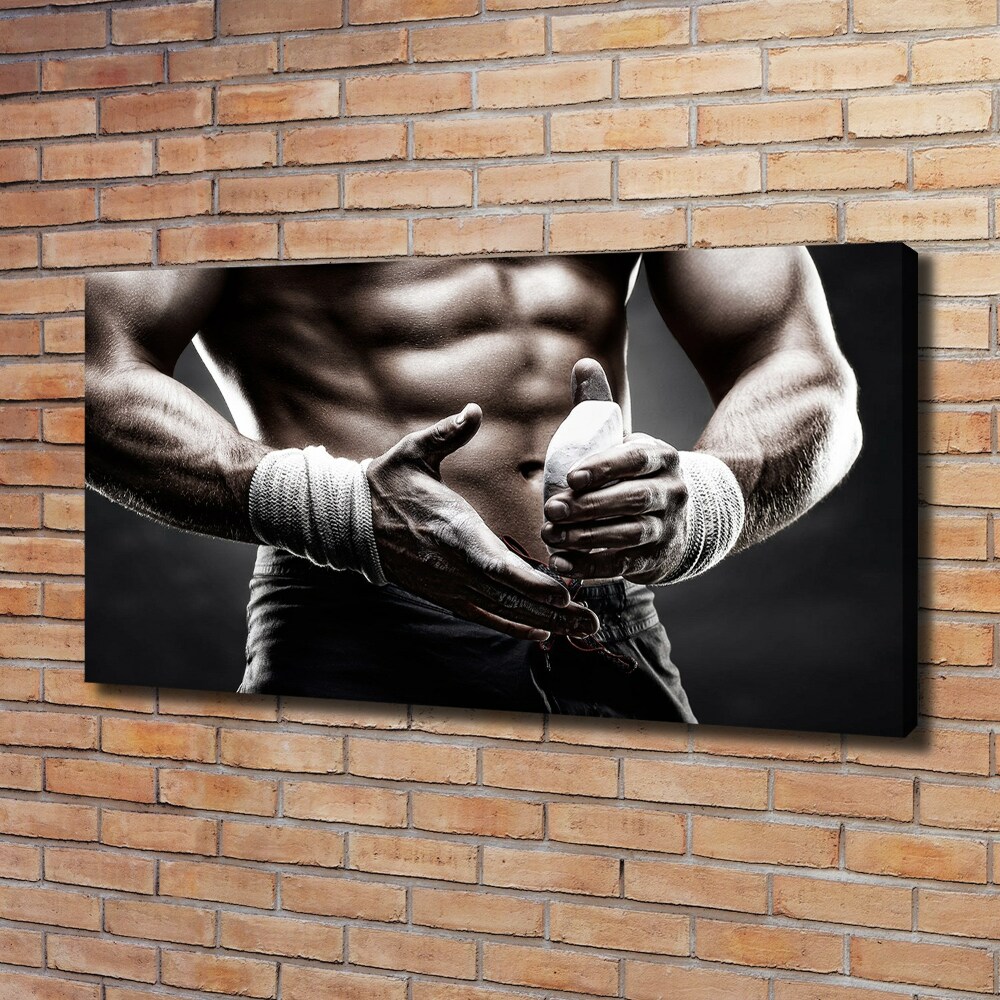 Canvas wall art Muscle structure