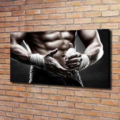 Canvas wall art Muscle structure