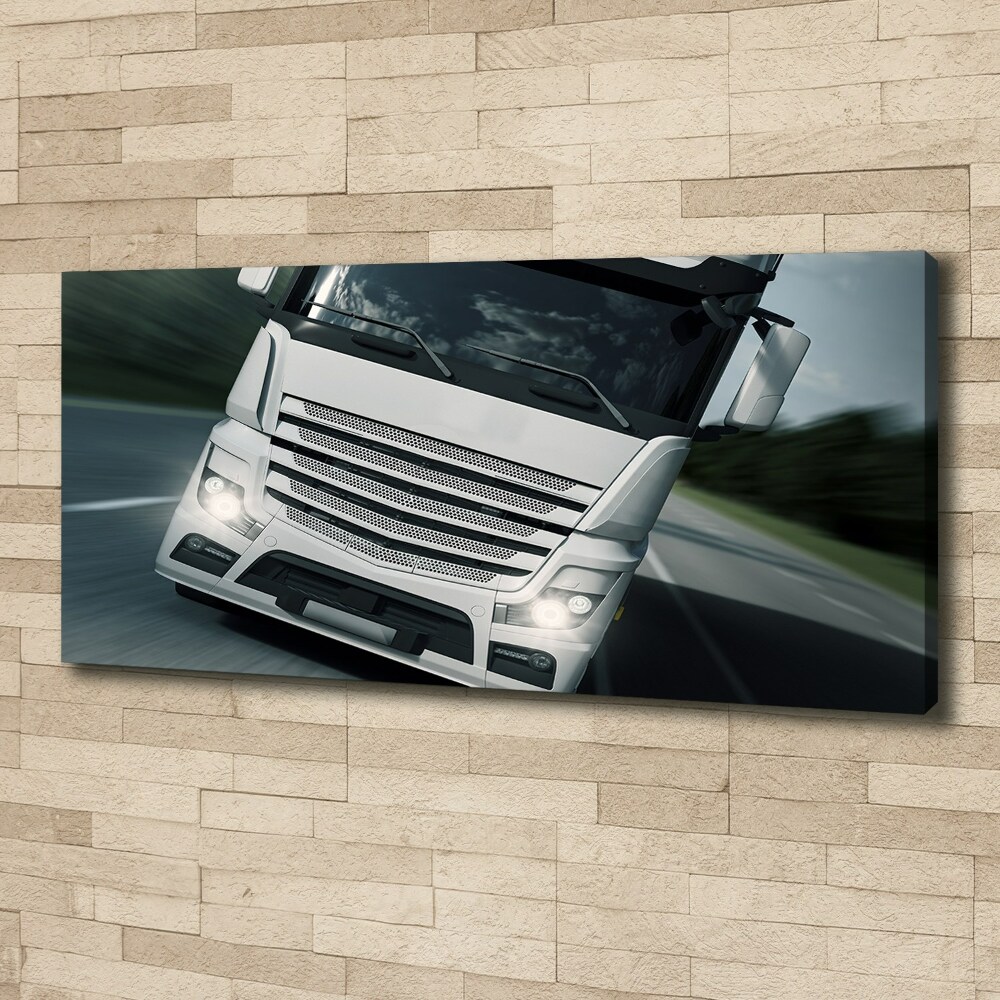 Canvas wall art Truck