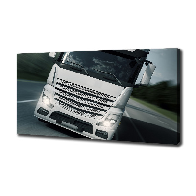 Canvas wall art Truck