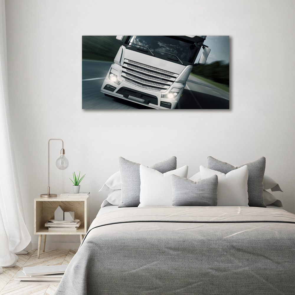 Canvas wall art Truck