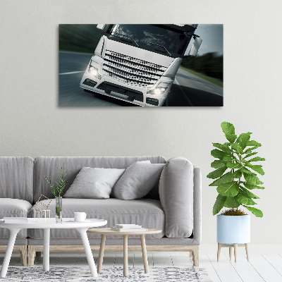 Canvas wall art Truck