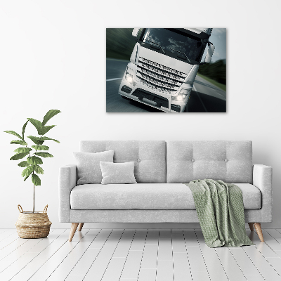 Canvas wall art Truck