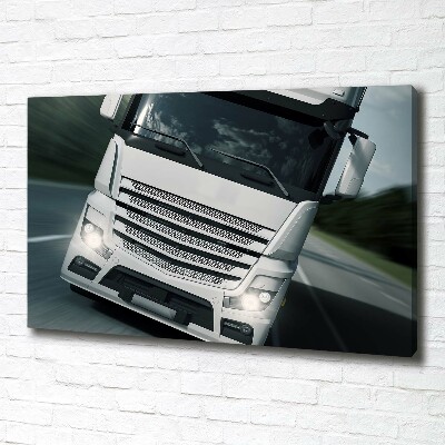 Canvas wall art Truck