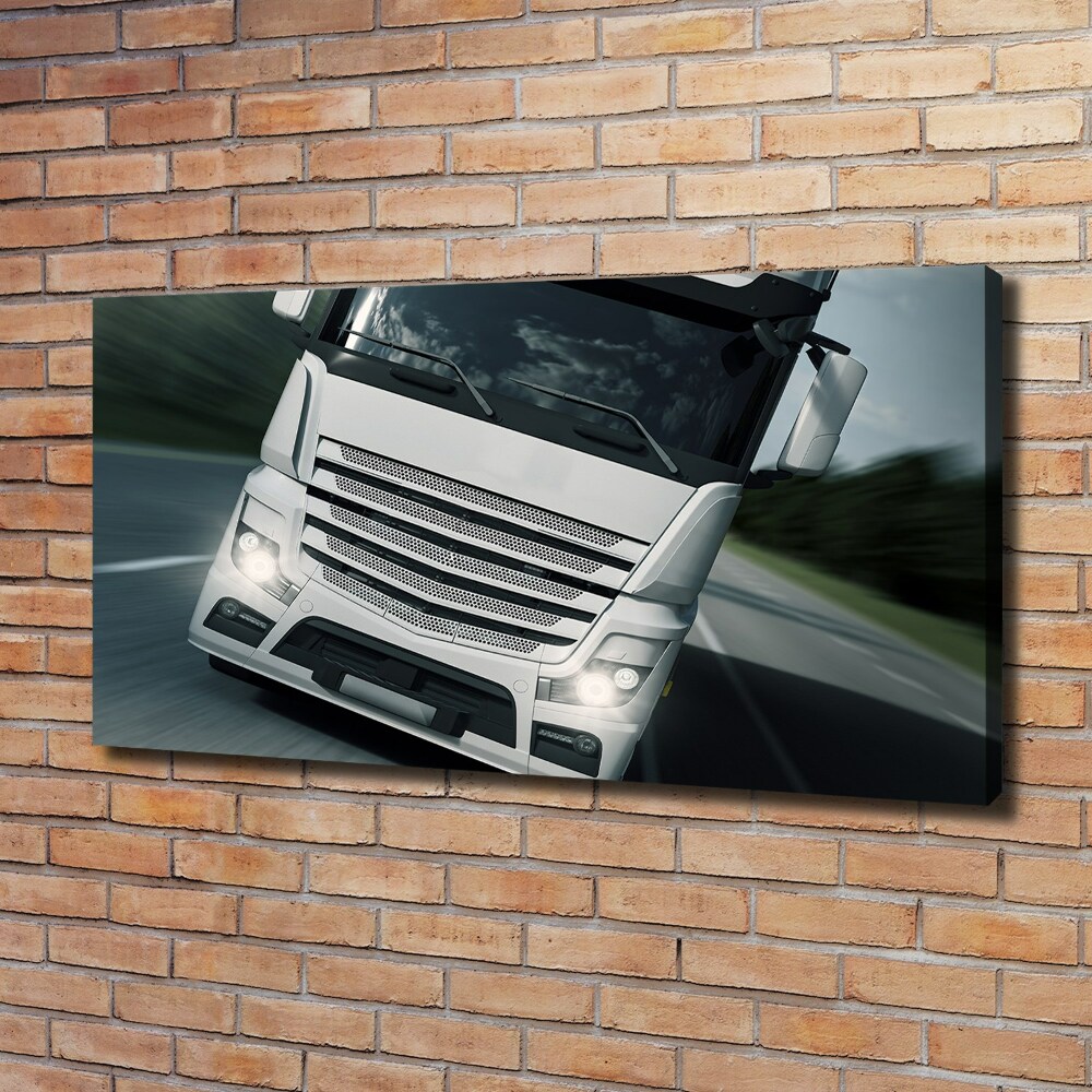 Canvas wall art Truck