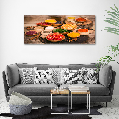 Canvas wall art Spices and herbs