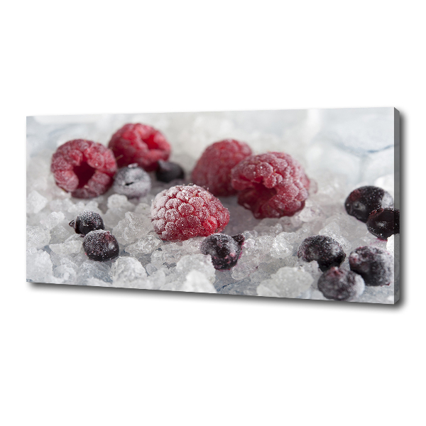 Canvas wall art Frozen forest fruit